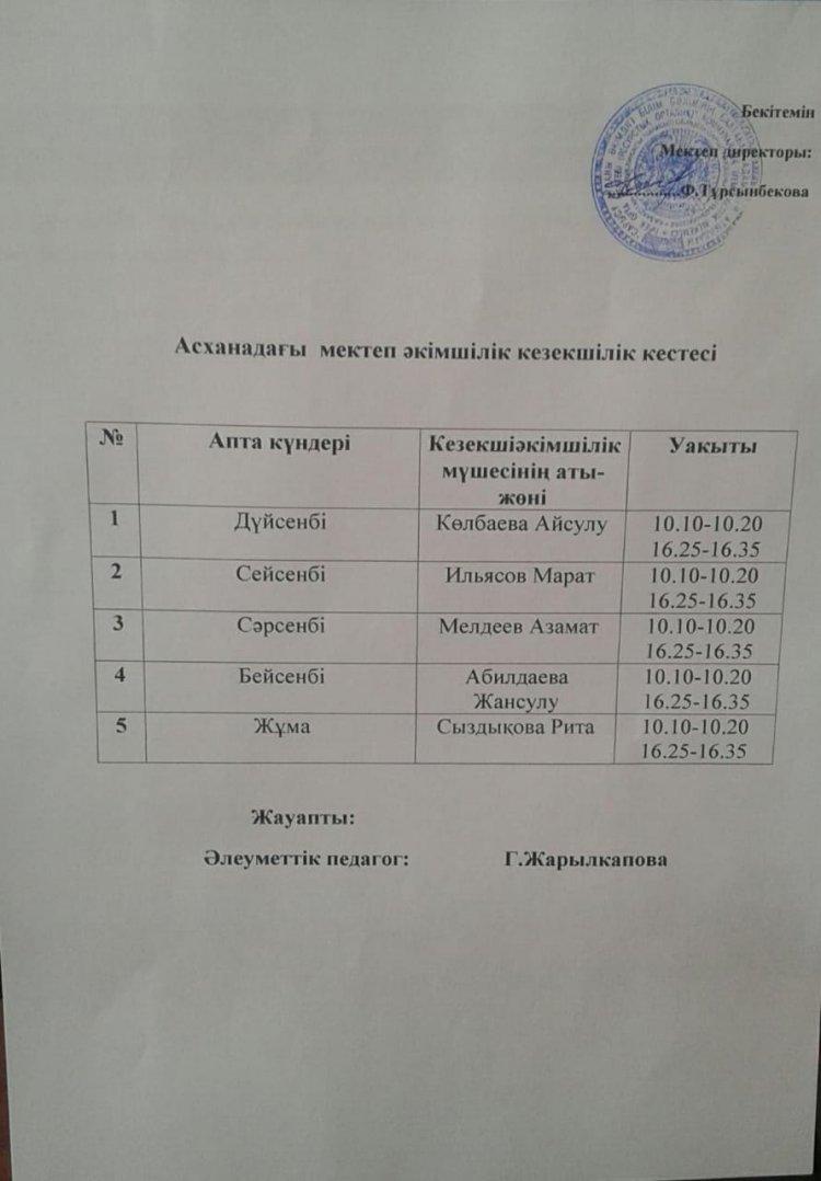 Мектеп асханасы